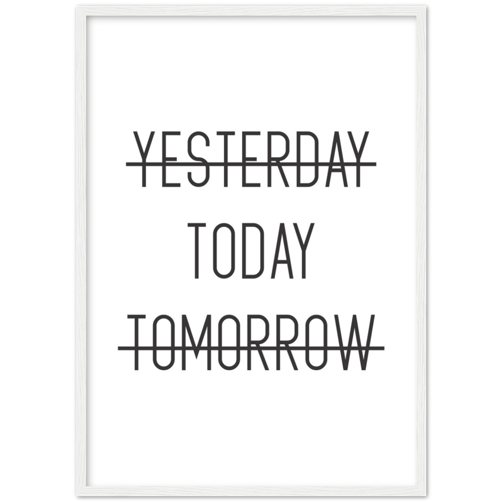 25_ Affiche Yesterday Today Tomorrow
