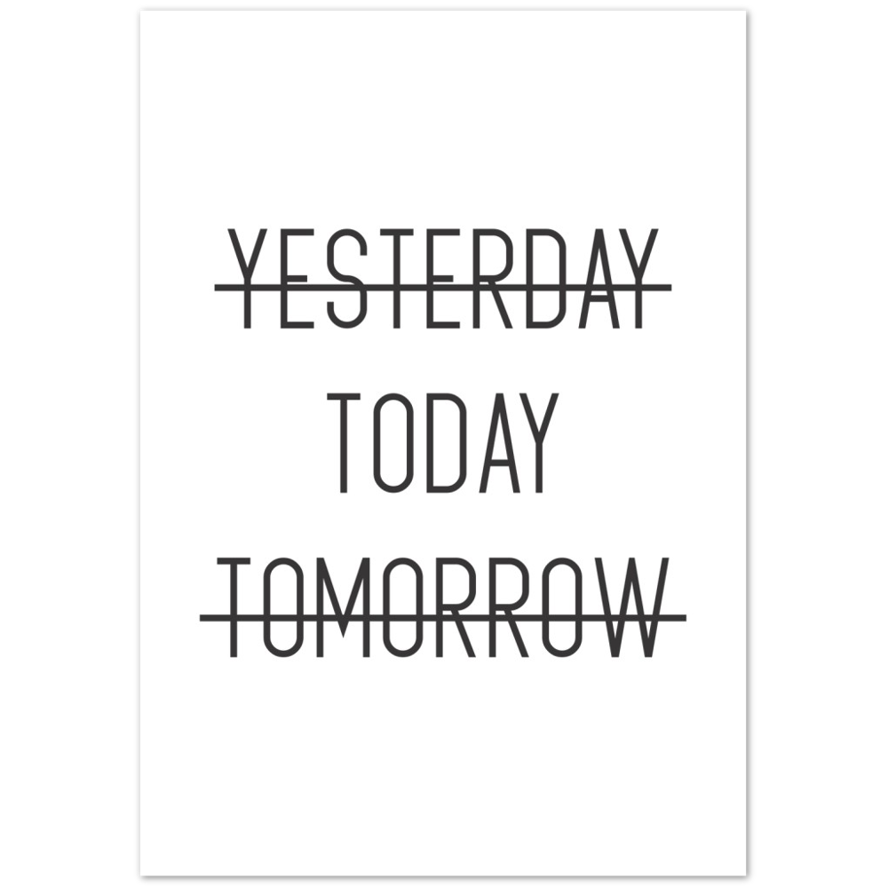 34_ Affiche Yesterday Today Tomorrow