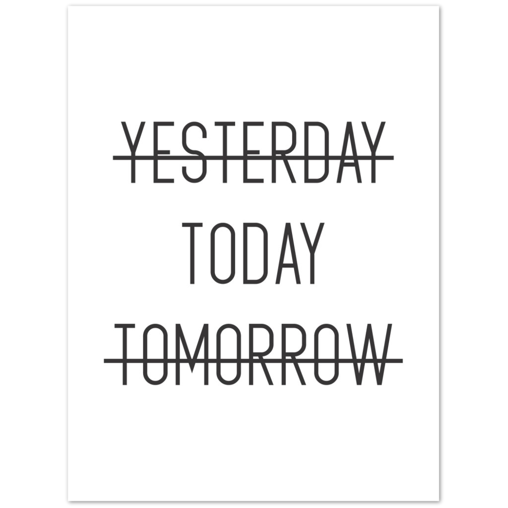 35_ Affiche Yesterday Today Tomorrow