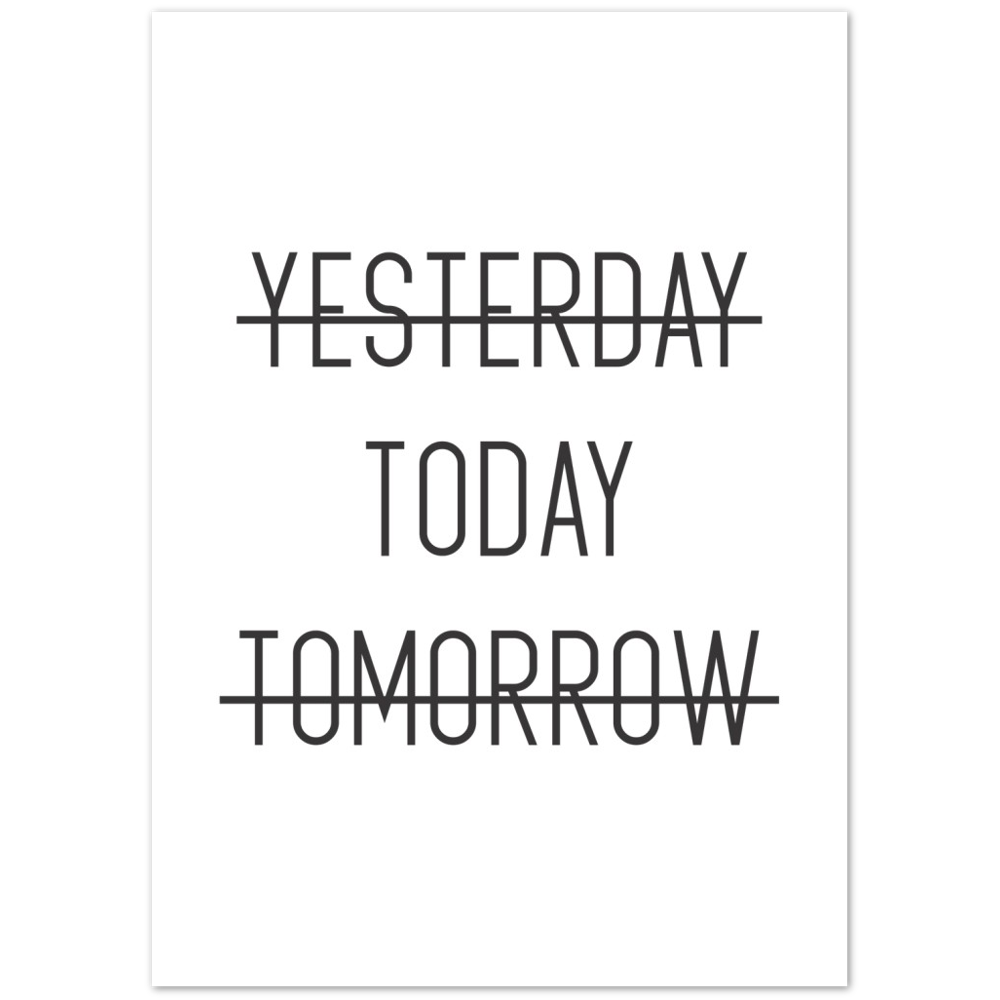 37_ Affiche Yesterday Today Tomorrow